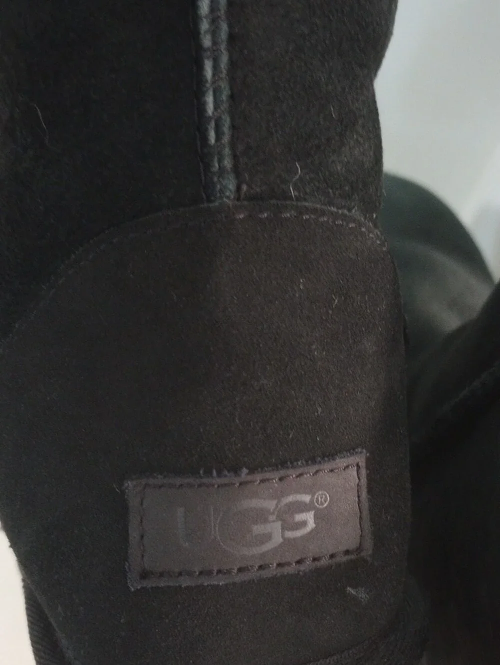 UGG Cozy Black Winter Boots Size 11